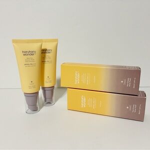 🌸 HaruHaru Wonder Black Rice Moisture Airyfit Sunscreen SPF50 /50ml (Set Of 2)